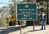 Sonora Pass is the line between Mono County to the east and Tuolumne County - to the west.  For some reason, the California Highway Department indicates the - height above sea level to be four feet lower than the National Forest sign.