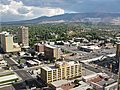 View from the window of our 29th floor room at the Silver Legacy Hotel in Reno