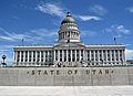 The state capitol building of Utah in Salt Lake City.
