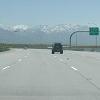 Approaching Salt Lake City and the Wasatch Mountains