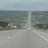 I-80 in western Wyoming