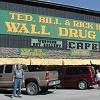 After leaving the Badlands we stopped at the extremely well-touted - Wall Drug Store in Wall, South Dakota.