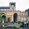 The building used to house the fragile plants in winter