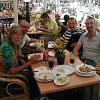 Lunch at Rembrandt Platz... Bill, Frank, John and Dirk