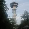 Observation deck at the park, actually located in Belgium