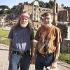 Standing in the middle of the Forum