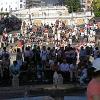 The view from the bottom of the Spanish Steps