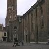 The museum entrance and bell tower