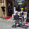 The Mr. B leather and gear store