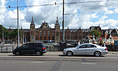 Wednesday, July 29 - Amsterdam Centraal Station where I arrived by train from Schiphol Airport.