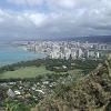 Looking west we see a nice view of Waikiki.