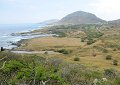 This is the view looking south as we climb the hill.