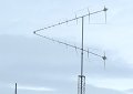 An antenna at the government base.