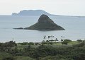 Mokoui Island, better know locally as the Chinaman's Hat.
