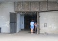 This is an old bunker from World War II that is now used as a museum of movie posters and memorabilia.