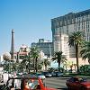 Looking northeast toward the Aladdin and Paris Hotels