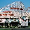 The Boardwalk with its amusement park in front