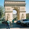 The Arc de Triomphe replica at Paris-Las Vegas