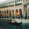 Gondola rides at the Venetian