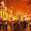 Fremont Street Mall at night -- Downtown Las Vegas