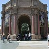 Norman was very disappointed that the Palace of Fine Arts - replica was missing some details at the top. - We'll add that it was also missing the Exploratorium!