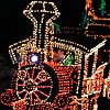 Our last photo from Disneyland, The Electric Light Parade! - (It used to be on the Disneyland side but they moved it over to California Adventure)