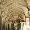 Inside the Catholic basilica in St. Louis.