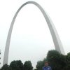 The Gateway Arch in St. Louis. - We did not go up in it because there were - no windows except at the top and we figured - the ride would be as scenic as a BART ride to Oakland.