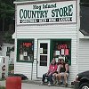 At HOG Island? - Three happy longhair hogs.