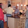 Bill, Lloyd, Tim Cagney, and Robert Smith - in Lloyd and Robert's newly remodeled kitchen.