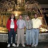 At the Old Orchard Shopping Center - Bill, Tim, Robert, and Lloyd.