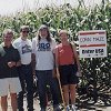 The corn was taller than we were - so you couldn't see over it. - We joked that only Iowans would go out in a cornfield - at midday when it was sunny and 90 degrees.