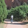 This park was not exactly 'roughing it'. - All the trails were paved in concrete.