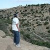 We stopped from time to time to take in the landscape.