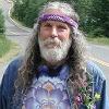 Bill with wildflowers in his shirt pocket - that he had picked along the road.