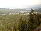 Coming down into Truckee, California
