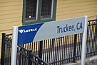 We arive at Truckee station