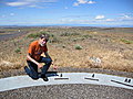 This vista point has markers showing the names of the mountains we could see on - the horizon. Included were Mt. Hood, the highest point in Oregon at 11,239 feet.