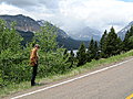 Views from near St. Mary along St. Mary Lake