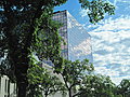 A building in downtown Winnipeg offering a nice reflection.