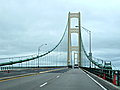 June 30: We're back on the road again heading back north on the Mackinac Bridge as we head back to Wisconsin.