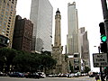 The famous Chicago Water Tower
