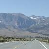 We head south on CA Highway 395 along - the eastern side of the Sierras