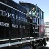 Railroad museum at Portola, California