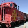 The ol' red caboose, something you don't see used anymore