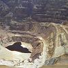 The huge copper mine in Bisbee, Arizona.