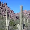 October 23 - We're going to hike up into the Superstition Mountains.