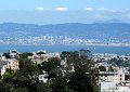 Downtown Oakland across the bay.