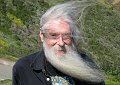 Bill shows why San Francisco hippies wear headbands.