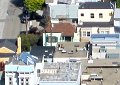 Our house as seen from Twin Peaks. - It is the house with dark green shutters right in the middle of the photograph.